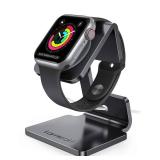 Lamicall Watch Stand for Apple Watch Magnetic Fast Charger - Desk Charging Stand Holder Dock for Apple iWatch Series SE3 SE2 Ultra 3, Series 11 10 9 8 7 6 5(49mm 46mm 45mm 44mm 42mm 41mm 40mm 38mm)