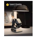 Lamicall Watch Stand for Apple Watch Magnetic Fast Charger - Desk Charging Stand Holder Dock for Apple iWatch Series SE3 SE2 Ultra 3, Series 11 10 9 8 7 6 5(49mm 46mm 45mm 44mm 42mm 41mm 40mm 38mm)