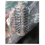 Shark FlexStyle Round Hot Air Brush Attachment for Blow Dryers, Hair Styling Tool for Straight, Wavy, Curly, and Coily Hair, Stone