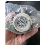 Shark FlexStyle Round Hot Air Brush Attachment for Blow Dryers, Hair Styling Tool for Straight, Wavy, Curly, and Coily Hair, Stone