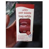 Ubbi Dog Poop Bags, Waste Bag Refill Rolls for Dogs, Leak Proof, Lavender Scented, 72 Count