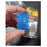 Double Braces Strapless Mouth Guard, Blue, Adult