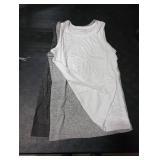 Cooraby 3 Pack Toddler Tank Top Kids Undershirts Soft Undershirt for Boys and Girls