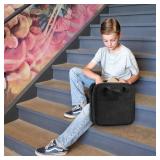 Sturdy 3-Ring Zipper Binder with Shoulder Strap for School Beautiful 2-Inch Zip-Up Binder with Extra Pockets Holds 500 Sheets, Books & Laptop Easy-to-Carry Trapper Keeper Made of Premium Fabric