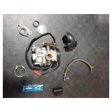 GY6 50cc Carburetor for 49cc 50cc Scooter Moped Carburetor, 139QMB High Performance 4-Stroke Carb with Intake Manifold, Fits PD18J Engine