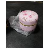 SHIMIDO Body Powder Puff and Container, 3.15 Portable Empty Body Powder Container for Baby Women