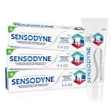 Sensodyne Toothpaste Sensitivity Gum and Enamel, Triple Protection, Refreshing Fluoride Toothpaste, Mint Flavor - 3.4 Ounces x 3