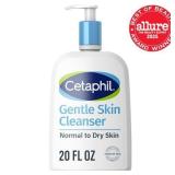 Cetaphil Face Wash, Hydrating Gentle Skin Cleanser for Dry to Normal Sensitive Skin, 20 oz, Fragrance Free, Soap Free and Non-Foaming MISSING NOZZLE