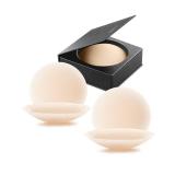 VOCH GALA Nipple Covers for Women-Seamless and Sheer Adhesive Silicone Nipple Pasties for Women Reusable, Sticky Breast Petals Creme