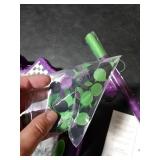 WinnerWhy Green and Purple Truck Pinata of Monster Pinata Race Car Bundle with a Blindfold and Confetti Birthday Party Supplies Small Racing for Construction Party Favors Decor