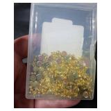 TIESOME 200 PCS Glass Star Beads, 8mm Electroplated Crystal Star Beads Fancy Shine Mixed Colors Loose Bead Star Crystal Glass Spacer Bead for Jewelry Bracelet Necklace Making