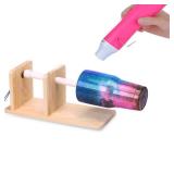 Bubble Removing Tool for Epoxy Resin and Acrylic Art, DIY Glitter Tumblers, Specially-Designed Heat Gun for Making Acrylic Resin Travel Mugs Tumblers to Remove Air Bubbles (Pink)