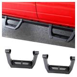 2 Pcs Side Steps Compatible with Ford Bronco 2/4 Door with Rock Rail 2025 2024 2023 2022 2021, Heavy Duty Running Boards Nerf Bars Exterior Accessories