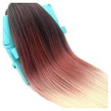 Ai Yuchen Kanekalo Ombre Braiding Hair Pre Stretched 1b/350/613 Braids Hair Extensions for Braiding Hypoallergenic Knotless Pre Sectioned Braiding Hair Ombre 26 Inch 4 packs