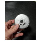DPTOOL 64.5mm Oil Filter Cap Wrench Oil Filter Housing Removal Tool Compatible with Toyota Corolla Prius Lexus with 3/8 Calibre 14 Notches 6 Slots 2.0L-5.7L Engine