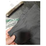 2-Pack Stretch Pillow Cases Standard Size - Jersey Knit & Ultra Soft Envelope Closure, T-Shirt Like Poly Blend - Suitable for Queen or Standard Size Set of 2, Dark Gray