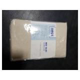 Nestl Cream Bed Skirt Queen Size - Queen Bed Skirt 14 Inch Drop - Brushed Microfiber - Hotel Quality Pleated Bed Skirt - Shrinkage & Fade Resistant