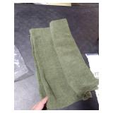 MIULEE Olive Green Couch Pillow Covers 18x18 Inch, Set of 2 Soft Chenille Decorative Square Throw Pillow Covers Farmhouse for Sofa Living Room Bed