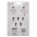 Bialetti Replacement Gaskets and Filter for 1 Cup Moka / Break / Dama / Mini Express Espresso Makers (1-CUP Size)