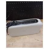 bella 2 Slice Slim Toaster, Fits-anywhere Kitchenware, 6 Setting Shade Control with Reheat and Cancel Buttons, Fits sourdough, 10 Long Slot, Anti Jam and Auto Shutoff, 900 Watt, Oatmilk - Retail: $2