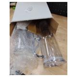 SMLIXE 40 oz plastic tumbler with handle and Straw Lid?clear tumbler?Double Wall Vacuum Reusable plastic Water Bottle Travel Mug Cup?Classic Acrylic Tumblers (2 Pack) - Retail: $25