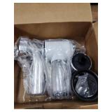 Meat Grinder and Cheese Grater Attachment for KitchenAid Stand Mixer, Slicer Shredder and Meat Grinder with Sausage Stuffer, 2 Pcs for Kitchen Aid Accessories and Attachments - Retail: $80