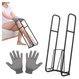 Upgraded Compression Sock Aid Device | Sock Aids for Compression Stocking - Helper Device for Putting on Hosiery - 2025 Design - Black