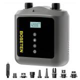 Paddle Board Pump, SUP Electric Air Pump, Deflation Function, Auto-Off, 12V DC Car Connector for Inflatable Stand Up Paddle Board, Kayaks, Boats, Inflators, Paddleboards - Retail: $35