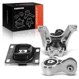 A-Premium 3PCS Engine Motor Mount Transmission Mount and Torque Strut Mount Kit Compatible with Ford Focus 2008 2009 2010 2011, Automatic Transmission, Replace# 8S4Z6068A, 5S4Z6038CB - Retail: $78