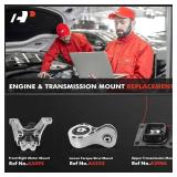 A-Premium 3PCS Engine Motor Mount Transmission Mount and Torque Strut Mount Kit Compatible with Ford Focus 2008 2009 2010 2011, Automatic Transmission, Replace# 8S4Z6068A, 5S4Z6038CB - Retail: $78