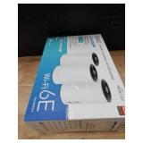 TP-Link Deco XE75 Pro AXE5400 Tri-Band WiFi 6E Mesh System - 2.5G WANLAN Port, Covers up to 7200 Sq.Ft, Replaces WiFi Router and Extender, AI-Driven Mesh, 6GHz Band, 3-Pack - Retail: $337