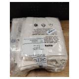 Lanyani 6 Packs Bank Coin Money Cash Bag Sacks, 12\ x 17\in Canvas Deposit Change Transit Bags with Drawstring, Heavy Duty - Retail: $19in