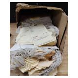 SmartSign Pack of 1000 Repair Tags with Attached String | 2.625\ x 5.25\in Manila Cardstock