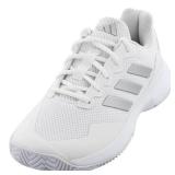 adidas Womenfts GameCourt 2 Sneaker, WhiteSilver MetallicWhite, 9.5 - Retail: $55