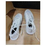 adidas Womenfts GameCourt 2 Sneaker, WhiteSilver MetallicWhite, 9.5 - Retail: $55
