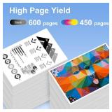 260XL 261XL Ink Cartridges Replacement for Canon 260 and 261 Ink Cartridges Printer Ink 260 and 261 Combo Pack Pixma TS6420a TS6400 TS6420 TR7020a TR7000 TR7020 TS5320 TS5300 PG-260 XL CL-261 XL - Ret