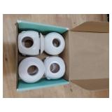 Child Safety Door Knob Cover (4 Pack) Hard-to-Remove Dual-Lock Door Handle Covers for Kids - Reusable Baby Proof Door Knob Locks - Installs Easily, No Tools Needed (White) - Retail: $10