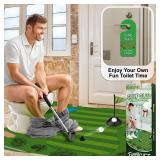 Dusor Toilet Golf Gifts for Men, White Elephant Gifts for Adults Funny, Stocking Stuffers for Men, Mens Gift for Christmas, Toilet Golf Game for Him Husband Dad, Gag Gift for Him Who Have Everything -