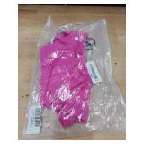YEOREO Daze Workout Shorts Womens Scrunch Butt Gym Shorts for Women V Back Booty Butt Lifting Biker Compression Spandex Yoga Shorts Pink Small - Retail: $25