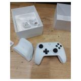 8BitDo Ultimate 2 Wireless Controller for Windows and Android, Gaming Controller with TMR Joysticks, Switchable Hall EffectTactile Triggers, RGB Fire Ring, 8Speed Wireless Tech, White - Retail: $47