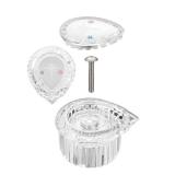 Replacement for Moen Fit Posi-Temp (100710) One-Handle Tuband Shower Knob Handle Kit, Chrome - Retail: $10