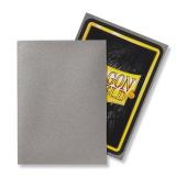 Dragon Shield | Standard Size Card Matte Sleeves | 100 CT - Smooth and Tough Premium TCG Sleeves | Compatible with Pokemon, Flesh and Blood, One Piece and Magic The Gathering | Silver - Matte - Retail