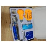 JOREST Watch Repair Kit for Battery Replacement and Link Removal, Resizing andOpener, Watch Repair and Cleaning Screwdriver Set, Wrench Back Remover, Spring Bar Tool - Retail: $15