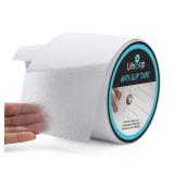 LifeGrip Anti Slip Transparent Anti Slip Tape, 4 inch by 38 feet, Non-Slip Traction Grip Tape to Tubs, Boats, Stairs, Clear, Soft, Comfortable for Bare feet (4\ X 38ft) - Retail: $22in