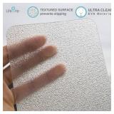 LifeGrip Anti Slip Transparent Anti Slip Tape, 4 inch by 38 feet, Non-Slip Traction Grip Tape to Tubs, Boats, Stairs, Clear, Soft, Comfortable for Bare feet (4\ X 38ft) - Retail: $22in
