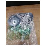 Disco Birthday Party Decorations - Silver Disco Ball Banner, Honeycomb Centerpieces, 70s-80s-90s Themed Party Pack - Retail: $14