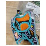Cat Harness and Leash Set, Step-in Escape Proof Adjustable Vest Harness for Small Medium Large Cats, Lightweight Soft Breathable Reflective Kitten Harness for Walking Travel, Camping(Butterfly, M) - R