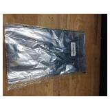 Juvale 3 Pack Plastic Table Cloths - Metallic Silver Plastic Tablecloth for Birthday Party Decorations (Shiny Foil, 54x108 Silver Tablecloth) - Retail: $10