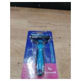 JASWELL Pet Grooming Tool- 2 Sided Undercoat Rake for Dogs andCats-Safe and Effective Dematting Comb for MatsandTangles Removing-No More Nasty Shedding or Flying Hair Blue - Retail: $719