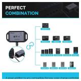 Renogy Bluetooth Module RJ12 Communication Port Compatible RoverWandererAdventurer Charge Controllers, BT-1 RS232,Black - Retail: $38